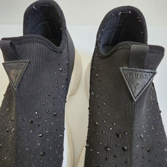 Guess Bellini Platform Mid-Top Sneaker with Rhinestone size 6.5 - Picture 6 of 8